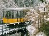 Standseilbahn im Winter